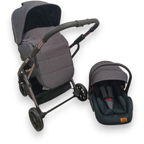 Bbo Q7 ultra set kolica za bebe 3u1 grey Slike