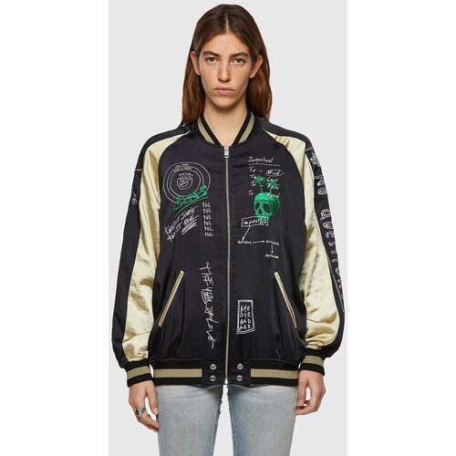 Diesel Jacket - GFRANKHB JACKET black-gold Cijene