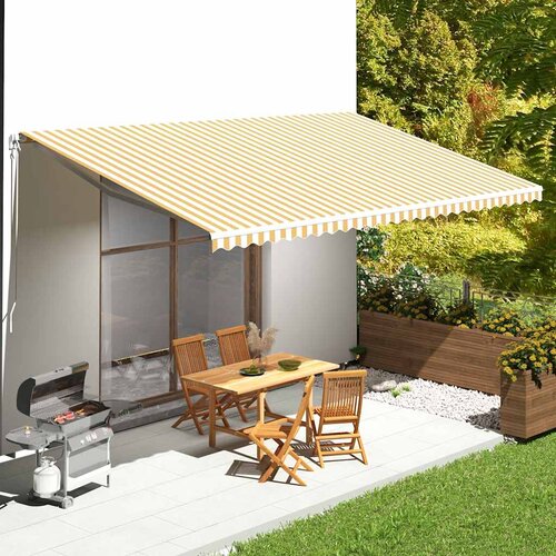  Zamjenska tkanina za tendu žuto-bijela 6 x 3,5 m Cijene