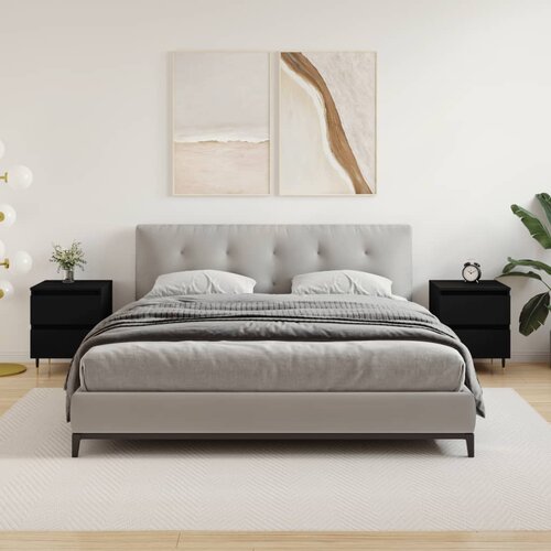 vidaXL Noćni ormarići 2 kom crni 40x35x50 cm od konstruiranog drva Cijene