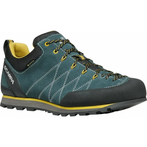 Scarpa Moški pohodni čevlji Crux GTX Petrol/Mustard 43