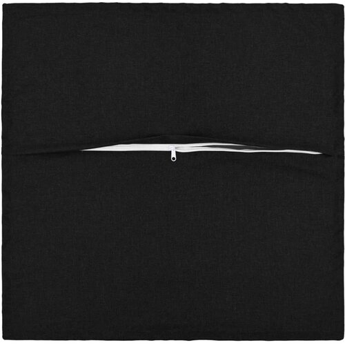  Presvlaka za jastuk 2 pcs HOUTEN Crna 40 x 40 cm Umjetni lan - Crna 40 x 40 cm 2 Slike
