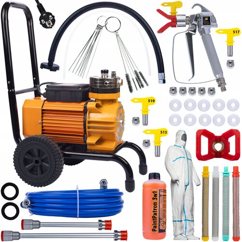 Rosfix Mega set Barvni agregat Strong Blue Storm SBS03 3500W 22MPA 18L/min z dodatki, (5000137351) Cene