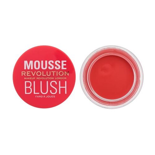 Revolution Mousse Blush mousse rdečilo 6 g Odtenek grapefruit coral Cene