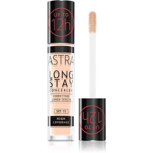 Astra Make-up Long Stay korektor z visoko prekrivnostjo SPF 15 odtenek 001C Ivory 4,5 ml Cene