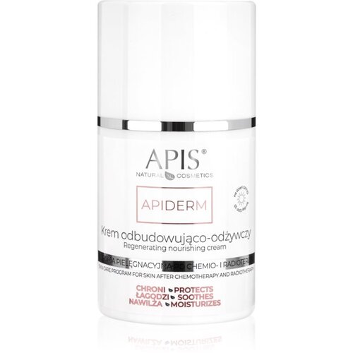 Apis Natural Cosmetics Apiderm dnevna krema za obnovu i njegu lica SPF 10 50 ml Slike