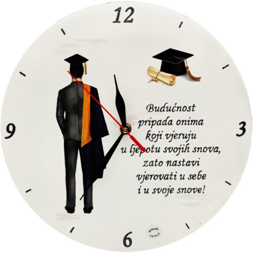  Darilo za diplomo! Stenska ura &Scaron;17132 Cene
