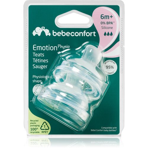 Bebe Confort Emotion Physio Fast Flow sisač za bočicu 6 m+ 2 kom Cijene
