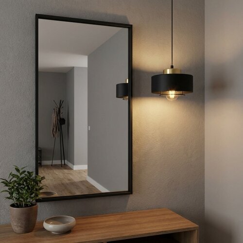  Brilagi - Visilica na sajli 1xE27/60W/230V prečnik 20 cm crna/zlatna Slike