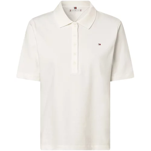 Tommy Hilfiger POLO SHORT SLEEVE WOMAN WHITE