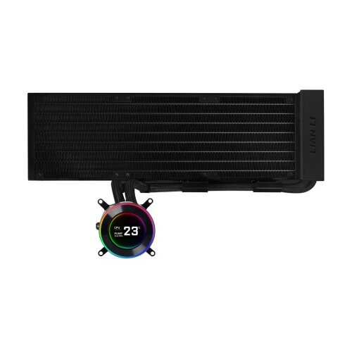 Lian Li Komplet za tekočinsko hlajenje AIO Liquid Cooler HydroShift II LCD-C 360 Fanless, črn Cene