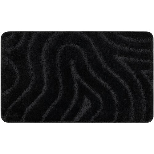 RugsX Preproge Kopalniška preproga SUPREME WAVES, valovi, nedrse 50x80 cm Črna Cene