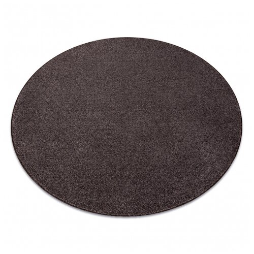 RugsX Preproga Kolesna INDUS rjava 40 gladko, Melanž cercle 133 cm, (5000231466) Cene