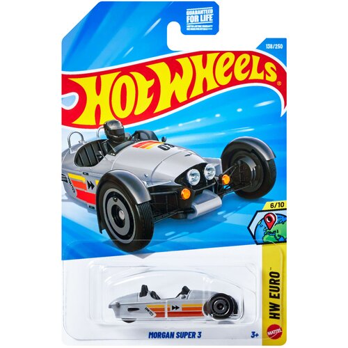 Mattel Hot Wheels: Morgan Super 3 srebrni autić 1/64 &ndash; Cijene