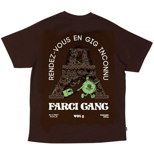Farci Majice & Polo majice Tee gang 5 Siva Cene