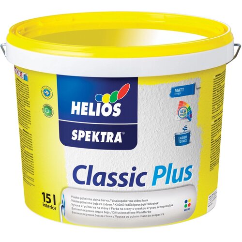 SPEKTRA Notranja zidna barva Classic plus bela 15 l Slike