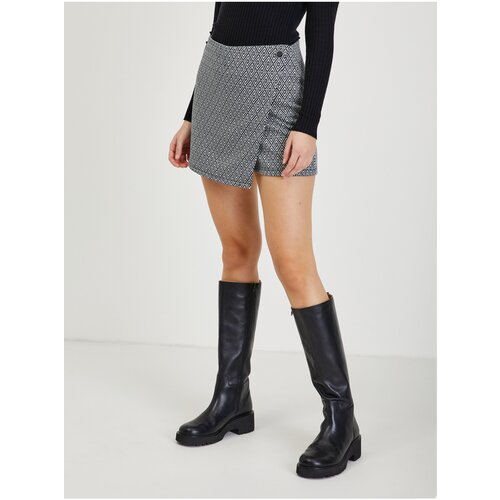 Orsay Black Women&amp;#039;s Patterned Skirt/Shorts - Women Slike