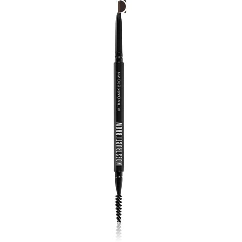 BPerfect IndestructiBrow Pencil dolgoobstojni svinčnik za obrvi s krtačko odtenek Ultra Dark Brown 10 g Cene