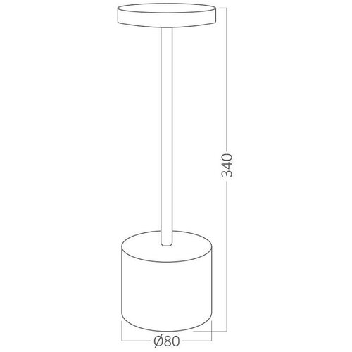 Bb Link STONA LED PUNJIVA LAMPA CCT DIMABILNA LUXE BELA BRAYTRON Cene