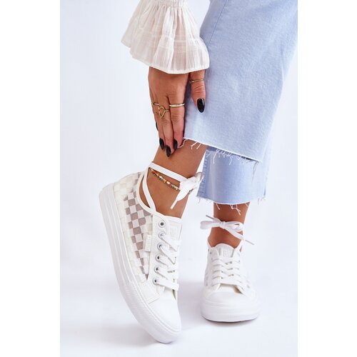 Big Star Classic Low Sneakers LL274071 White Slike