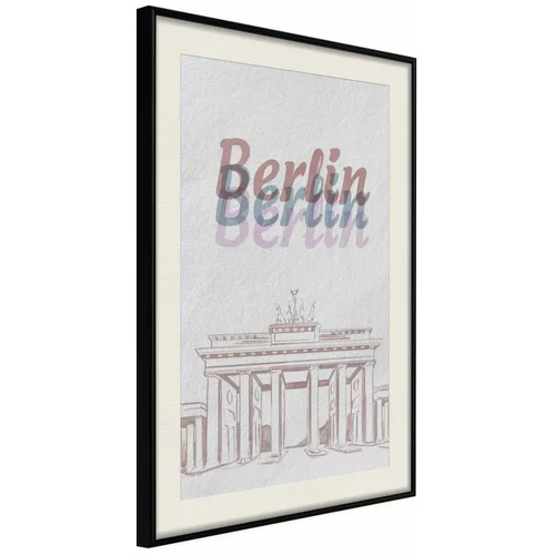  Poster - Pastel Berlin 20x30