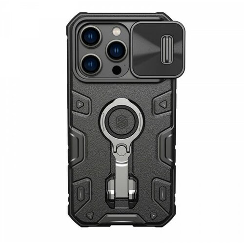 Nillkin futrola cam shield armor pro za iphone 14 pro (6.1) crna Cene