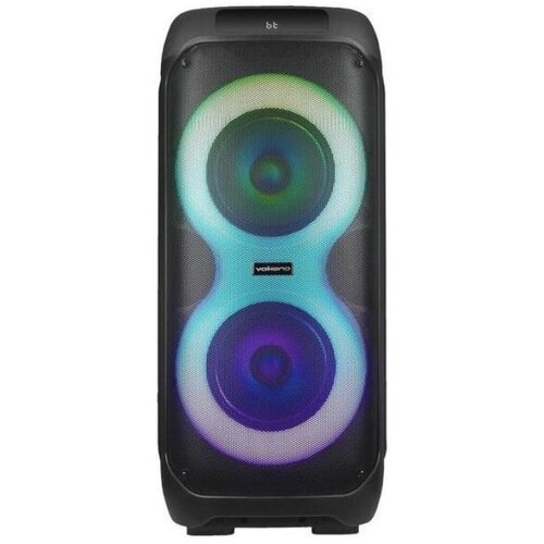 Volkano zvučnik groove dual 8" VK-3902-D8 60W bluetooth,micro sd, usb,fm crni Cene