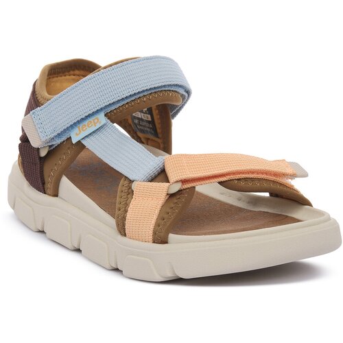 Jeep &amp;Scaron;portni sandali 044 PAMPA SANDAL Bež Slike