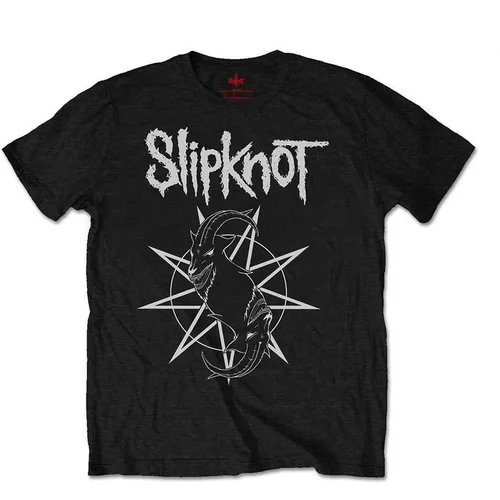 Slipknot Majica Goat Star Logo Unisex Black 2XL