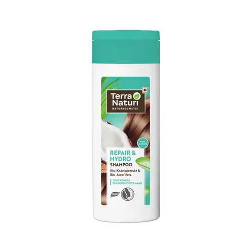 Terra Naturi Šampon REPAIR & HYDRO izvleček bio kokos & bio aloe vera - 200 ml