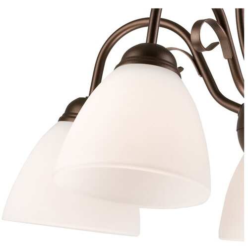 LAMKUR Luster na lancu ADELLE 5xE27/60W/230V Slike