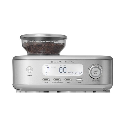 Sencor SES 6050SS Espresso aparat za kavu, LCD ekran, 15 bar, 1770W, srebrni Slike
