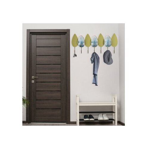 Wallxpert metalna zidna kuka multicolor gonca Slike