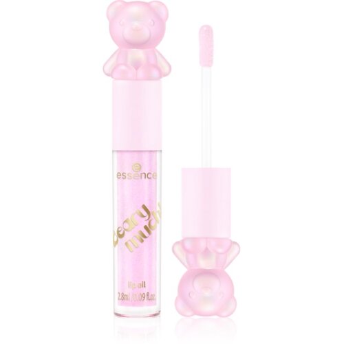 Essence Beary much! ulje za usne sa &amp;scaron;ljokicama nijansa 01 RaspBeary Kiss 2.8 ml Slike