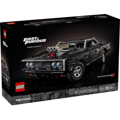 Lego Technic Fast &amp;amp; Furious Dodge Charger R/T 42231 Slike