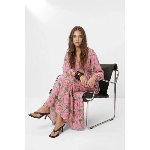 TRENDYOLMILLA Ženska haljina Tctss26Eb00158, Roze Cene