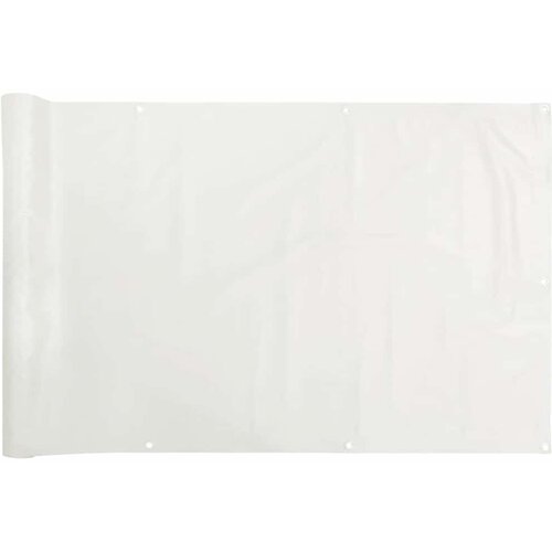  zaslon za privatnost bijeli 800 x 120 cm PVC Slike