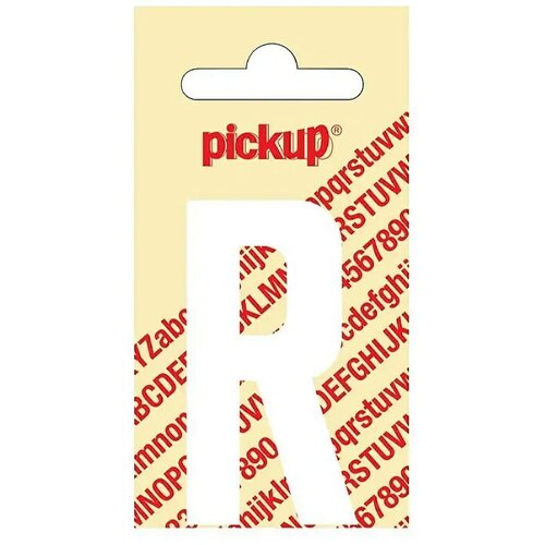  Nalepka Pickup (Motiv: R, bele barve, višina: 60 mm) Cene