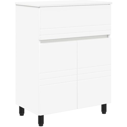 vidaXL Kopalni&scaron;ka enota Bela 60 x 35 x 80 cm Inženirski les, (5000246171) Cene