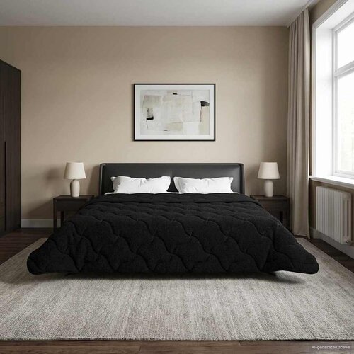 Zimska pokrivača Crna 200 x 200 cm Mikrofibra i teddy flis Cijene