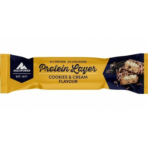 Multipower Protein Layer Cookies &amp;amp; Cream 50 g Cene