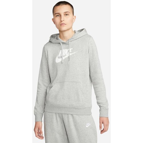 Nike Sweater majica siva melange / bijela Slike