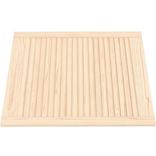  Vrata za omarico z letvicami 4 kosi 69x59,4 cm trdna borovina, (21413423) Slike