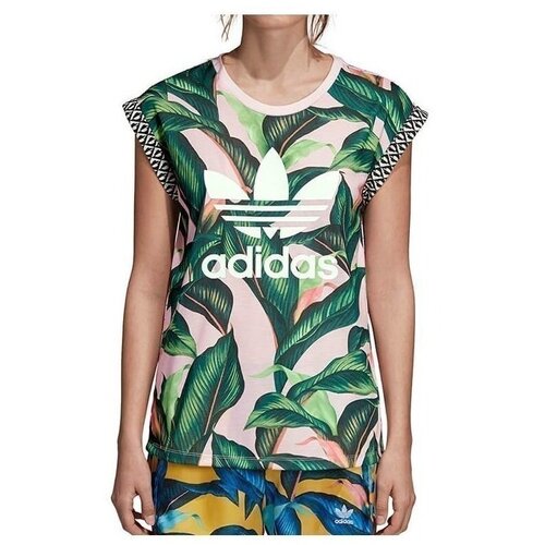 Adidas Majice s kratkimi rokavi Tee Multicolor pisana Slike