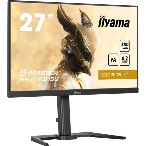 Iiyama G-Master GB2795HSU-B1 27&amp;quot; FHD VA ravni zaslon, 280Hz, 1920x1080 16:9, 0,2ms (MPRT), Gold Phoenix Slike
