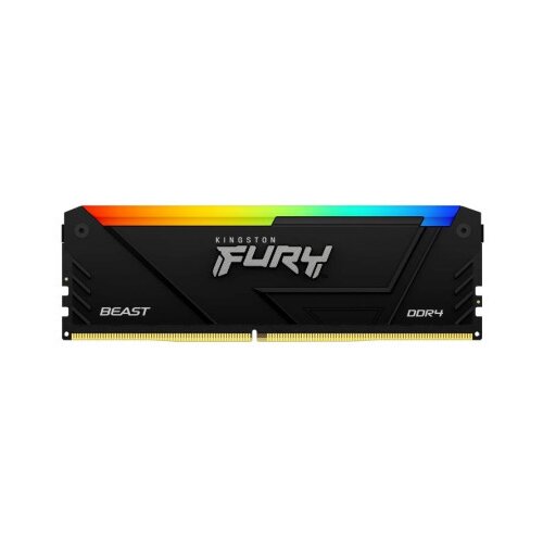 Kingston Memorija 16GB 3600MT/s DDR4 CL17 DIMM (Kit of 2) FURY Beast RGB, KF436C17BB2AK2/16 Slike