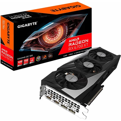 Gigabyte Obnovljeno - kot novo - Radeon RX 6700 XT GAMING OC 12G, 12GB GDDR6, PCI-E 4.0 grafična kartica, (21238716)