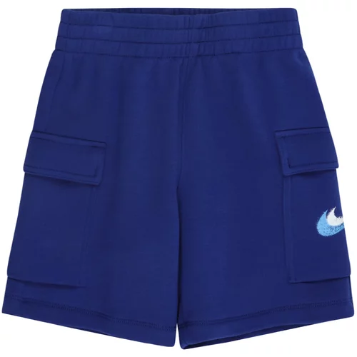 Nike Sportswear Hlače tirkiz / kraljevsko plava / bijela