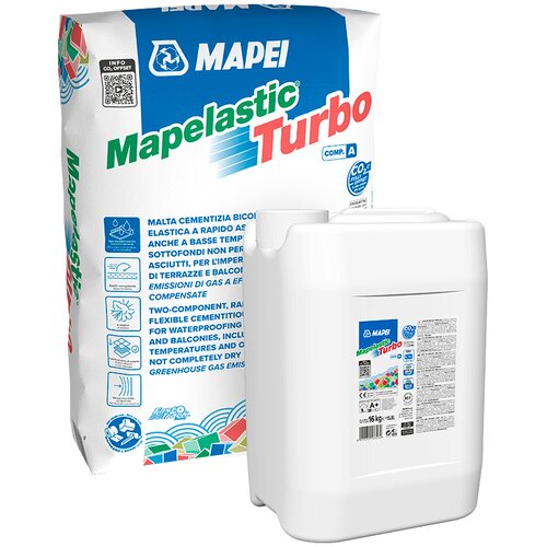MAPEI MAPELASTIC TURBO ZERO komp. A 20 kg Slike
