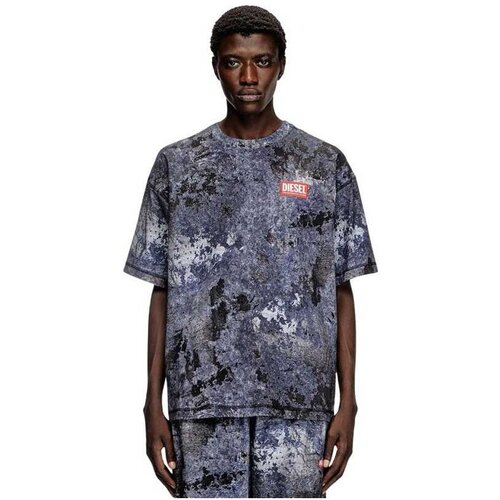 Diesel maskirna muška majica DSA16403 0QLAF 89MA Slike